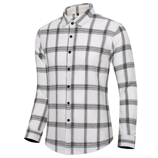 Languoti vyriški marškiniai ilgomis rankovėmis ir sagomis