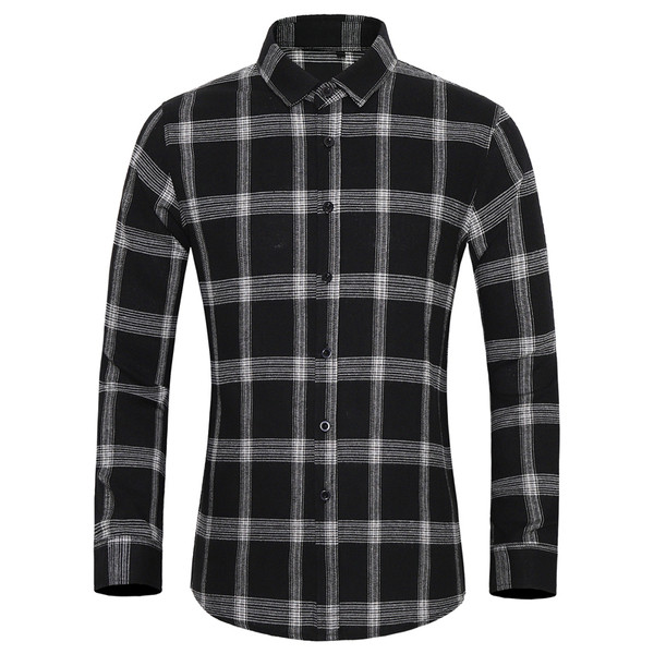 Languoti vyriški marškiniai ilgomis rankovėmis ir sagomis