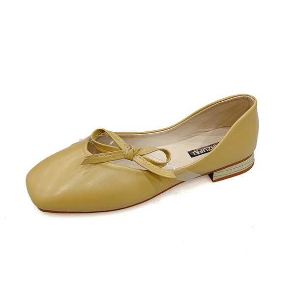 Naiste vabaajajalatsid lameda tallaga nahast