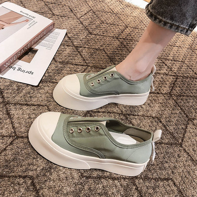 Női alkalmi tornacipő, lapos talppal