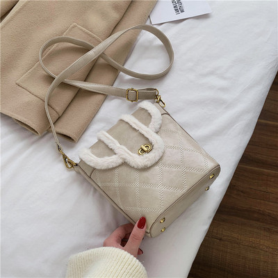 Elegáns női válltáska eko bőrből