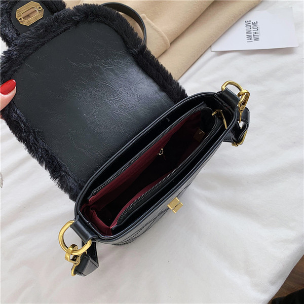 Elegáns női válltáska eko bőrből