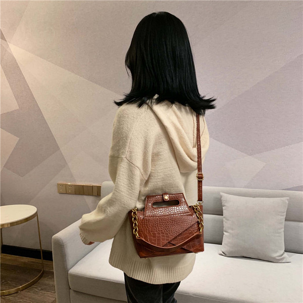 Női mindennapi kistáska öko bőrből