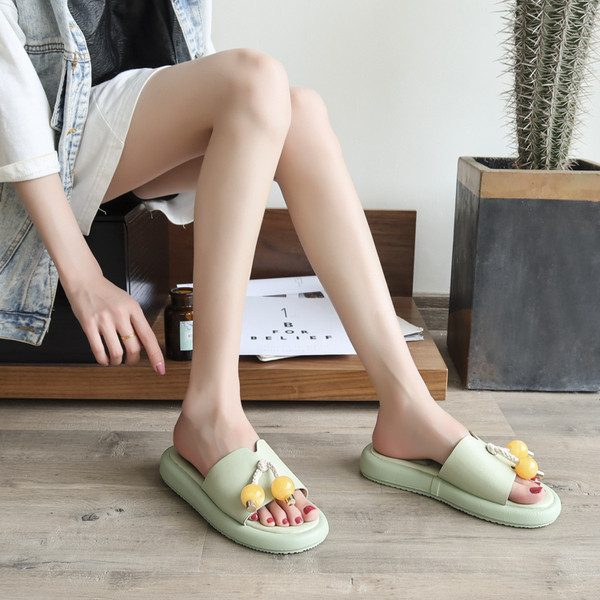 Modern női csúszásgátló fűzős papucs