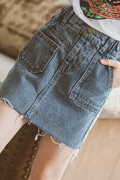 Taskutega vabaaja teksaseelik tüdrukutele