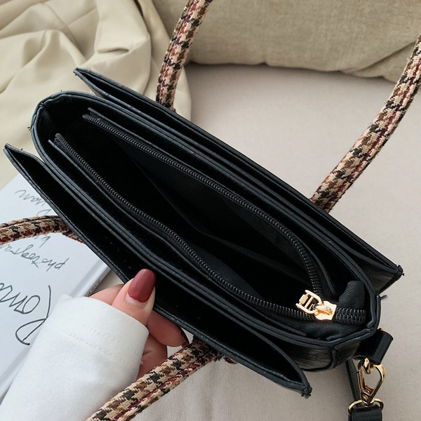 Modern női kerek táska hosszú és rövid fogantyúval