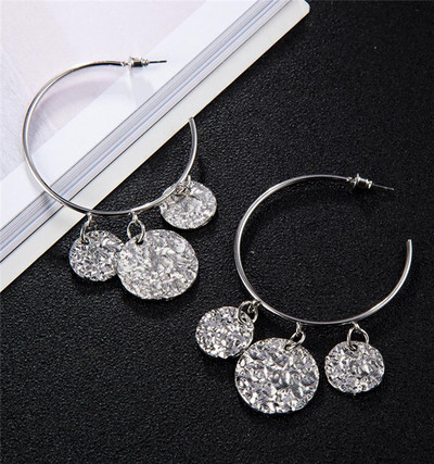 Nagy fülbevaló - arany és ezüst gyűrűk