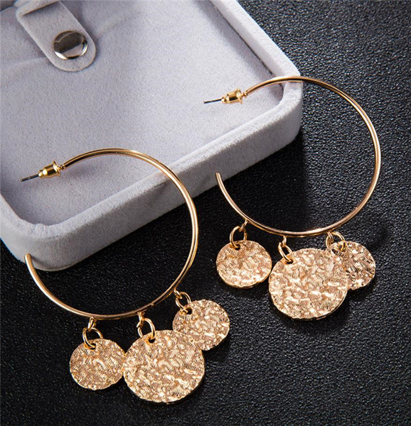 Nagy fülbevaló - arany és ezüst gyűrűk