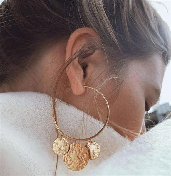 Nagy fülbevaló - arany és ezüst gyűrűk