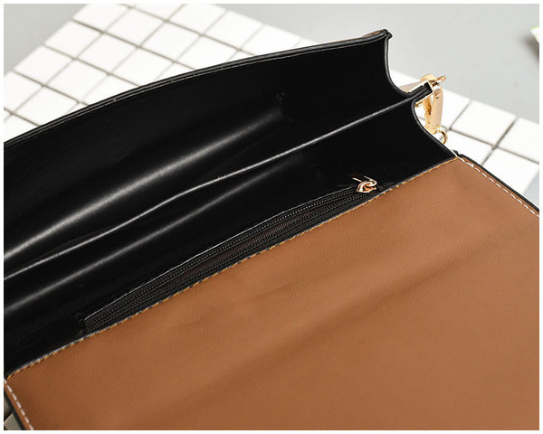 Dabartinis moteriškas kvadrato formos krepšys su raišteliais