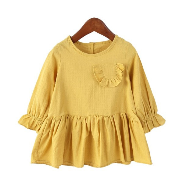 Testreszabott gyerekruha lányoknak hosszú ujjal és zsebbel