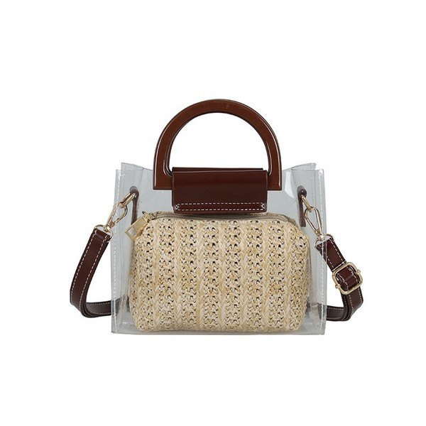 Női aktuális mini táska hosszú és rövid fülekkel