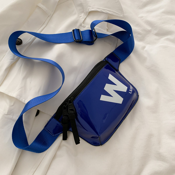 Női mindennapi lakkozott válltáska