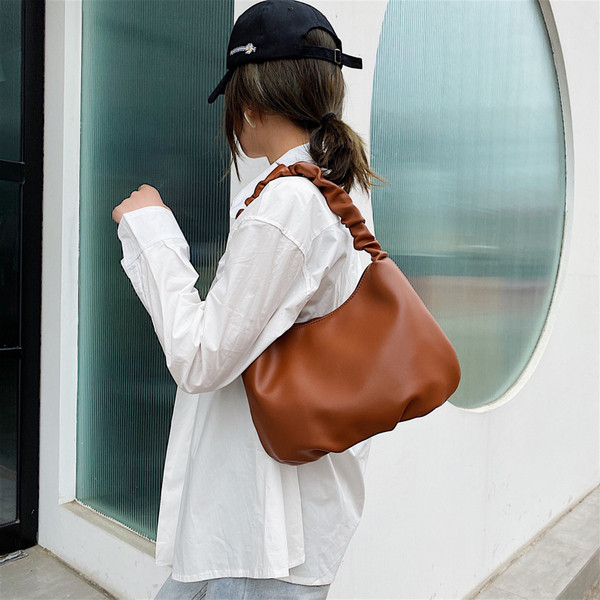 Női mindennapi válltáska öko bőrből