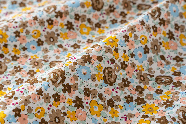 Modern, hosszú ujjú, virágmintás gyerekruha lányoknak