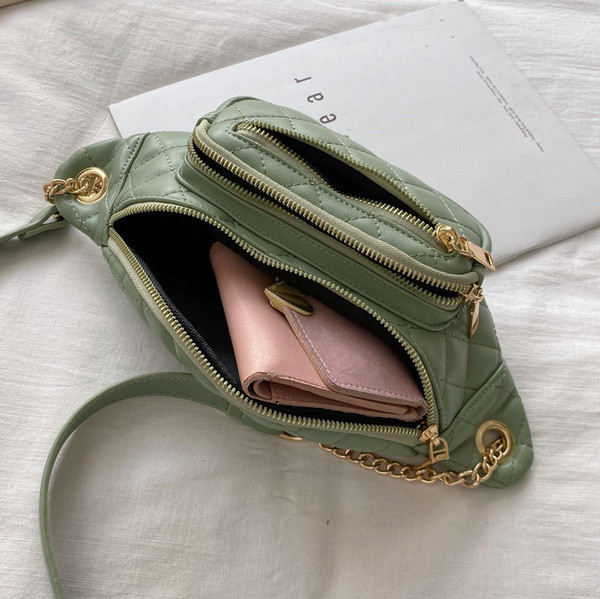 Praegune naiste kott üle õla ökonahast