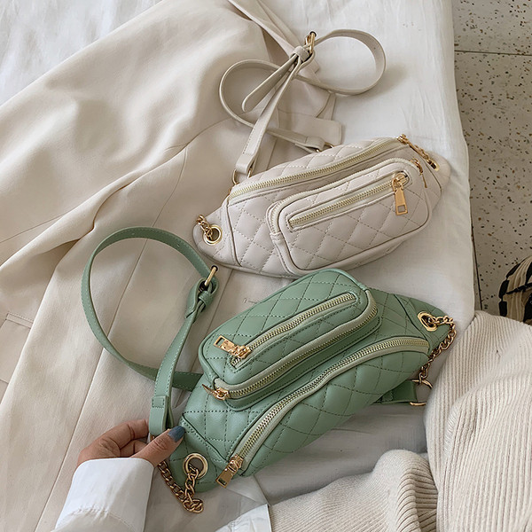 Praegune naiste kott üle õla ökonahast