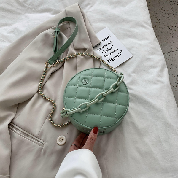 Stiilne naiste ümmargune ökonahast kott