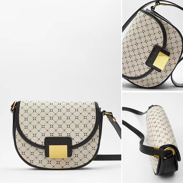 Új modell eko bőrből készült női táska fém díszítéssel