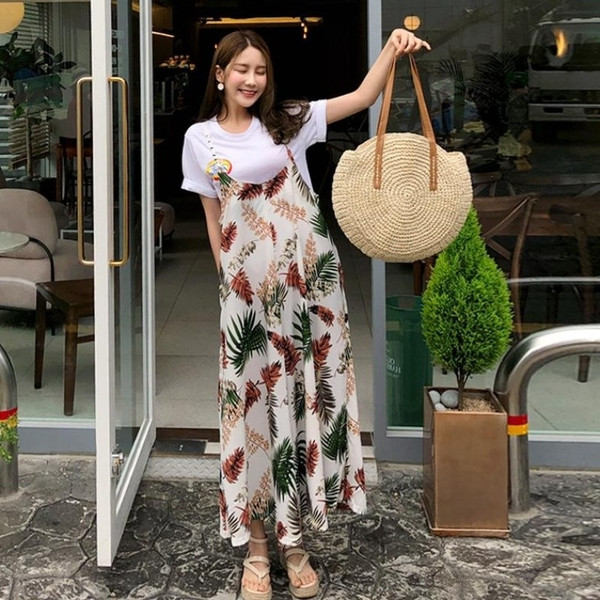 Naiste vabaaja kootud koti lai mudel