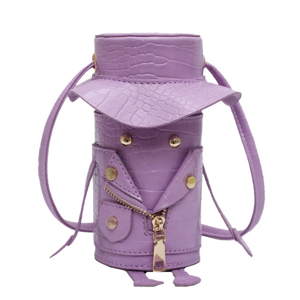 Modern női táska eko bőrből, fém elemekkel