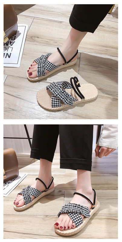 Női alkalmi papucs kereszt pántokkal