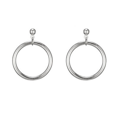 Kerek alakú női fülbevaló