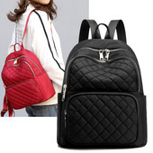 Hétköznapi női hátizsák új modellje elülső zsebbel