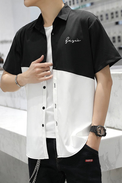 Meeste vabaaja tikandiga särk