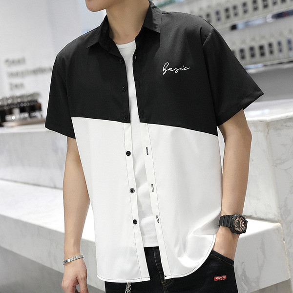 Meeste vabaaja tikandiga särk