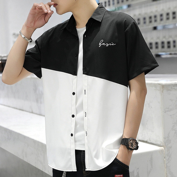 Meeste vabaaja tikandiga särk