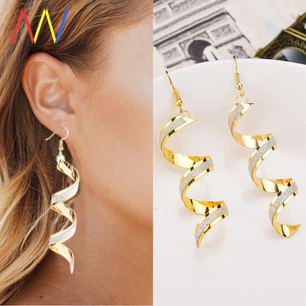 Spiraalikujulised naiste kõrvarõngad