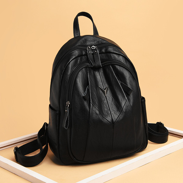 Moderni moteriška kuprinė iš eko odos