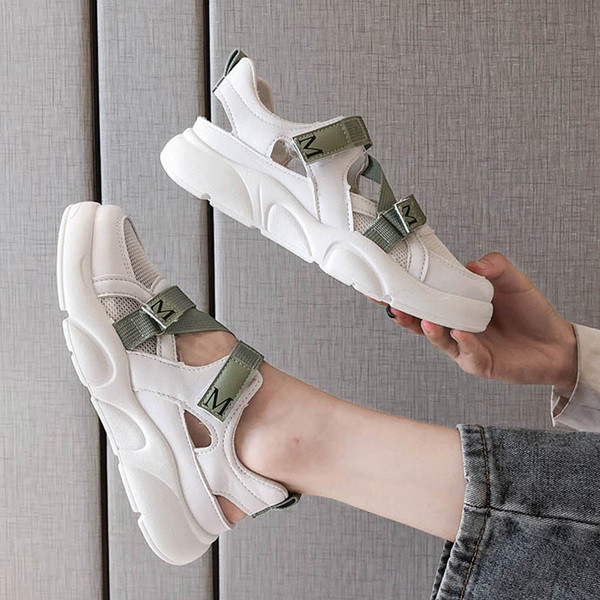 Moteriškos laisvalaikio basutės su tinkleliu