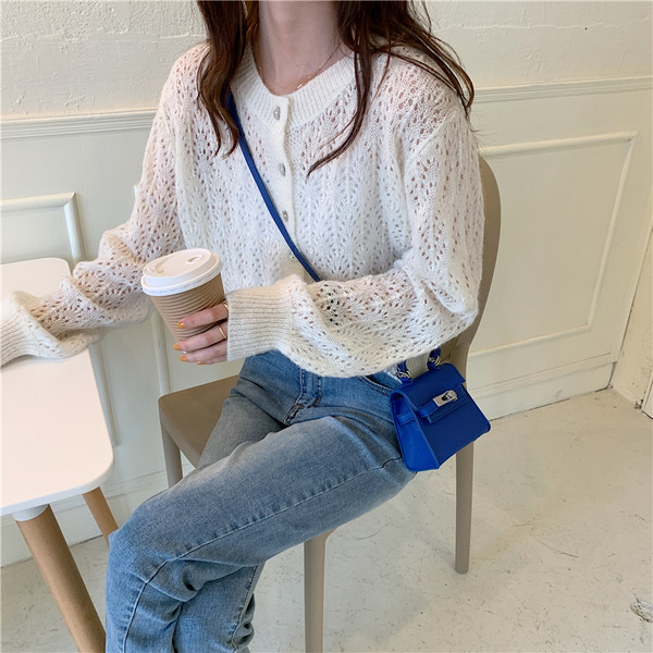 Moderni moteriška mini rankinė ant pečių