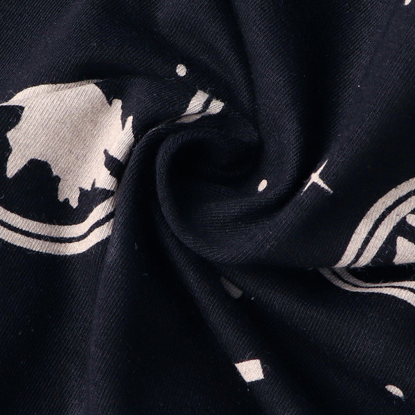 Férfi boxer szett fekete színű mintával