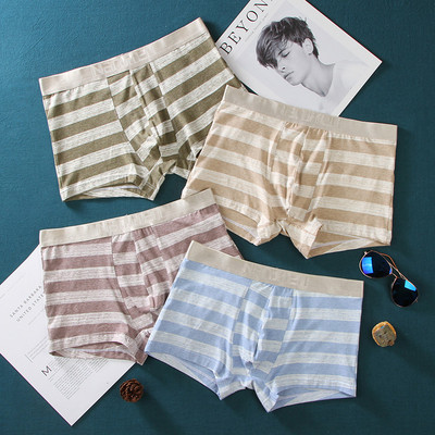 Dienos dryžuotų bokserių rinkinys 4 vnt.