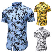 Muška košulja kratkih rukava i klasične kragne-Slim model