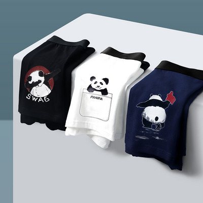 Õhukesed puuvillased bokserid – 3-osaline komplekt erinevate trükistega