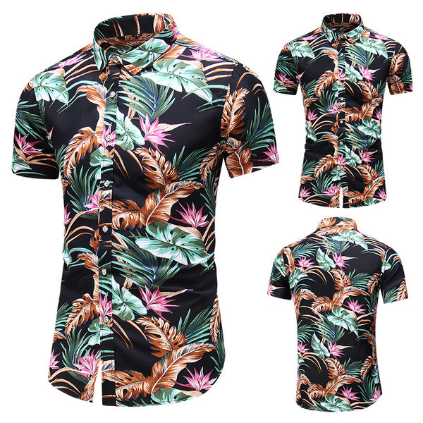 Aktuelna muška košulja sa klasičnom kragnom i kratkim rukavima