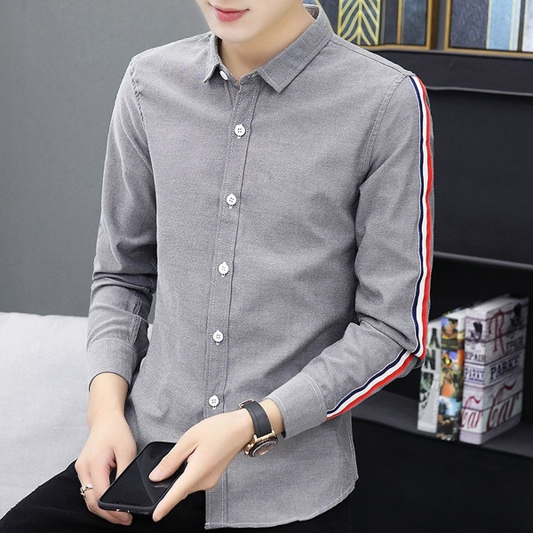 Moodne kant ja klassikalise kraega meeste särk