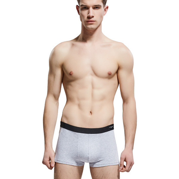 Egyszínű pamut boxer - 4 db. egy készletben