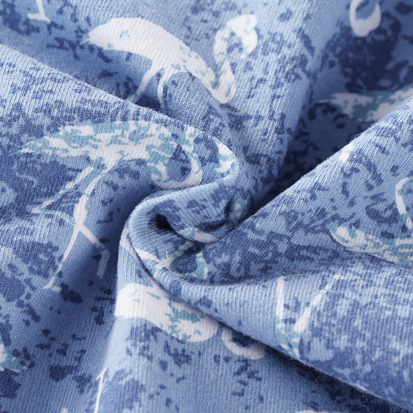 Férfi alkalmi pamut boxer mintás mintával - 4 db.