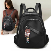 Sport és mindennapi női hátizsák cipzárral