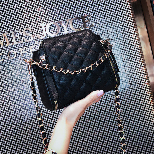 Hétköznapi női mini táska hosszú füllel