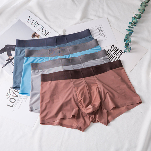 Hingavast kangast elastse vöökohaga meeste bokserid