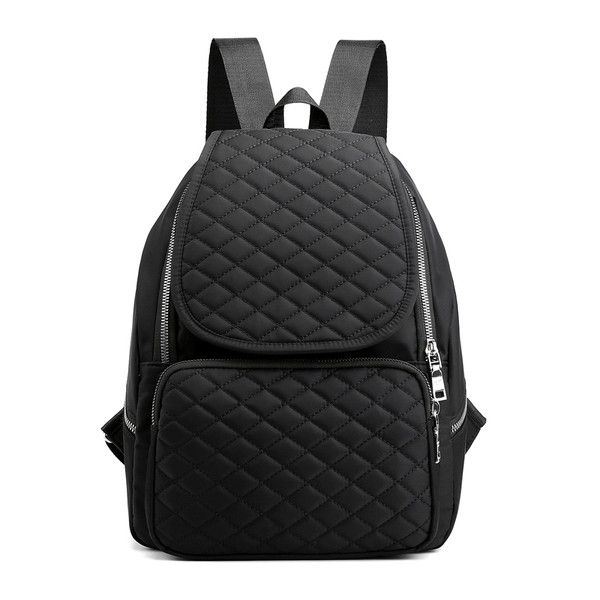 Korszerű női hátizsák elülső zsebbel