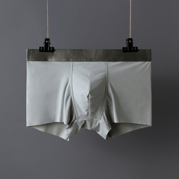 Varrás nélküli férfi boxer elasztikus derékkal