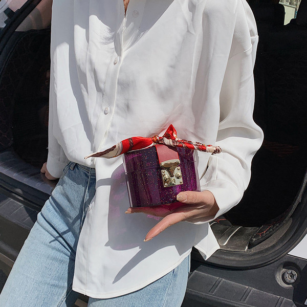 Γυναικεία τσάντα νέο μοντέλο με στρογγυλή λαβή