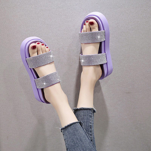 Hit női papucs magas talppal